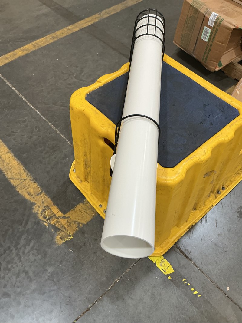 Condition photo showing Good Condition for manram conduit carrier kit 6 inch diameter (black) - pvc conduit carrier, mounting hardware included
