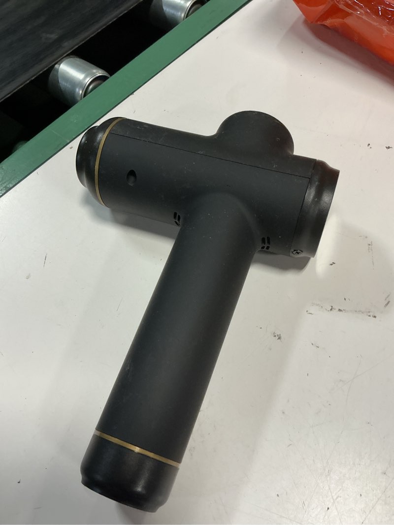 Condition photo showing As Is for deep tissue massager super powerful