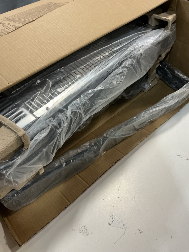 Condition photo showing Good Condition for Shinic 2 Packs Electric Garage Heaters, 1500W/750W Ceiling Mounted Heater Radiant Heaters with Halogen Light, 90 Degree Rotation, 5 Mode Settings, Space Heater for Garage, Shop, Large Room and Patio