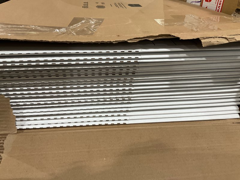 Condition photo showing Good Condition for Amazon Basics Storage/Filing Boxes with Lift-Off Lid - Letter/Legal Size, Sturdy, Easy Assembly, White, 16.2\" L x 12.5\" W x 10.5\" H, 