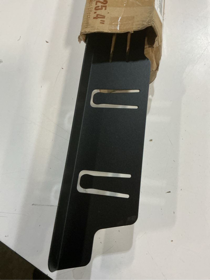 Condition photo showing Good Condition for stainless steel stove gap covers - oven gap filler kit 25.4\" between stove & counter top - heat resistant slide-in range trim guard for seamless kitchen accessories easy clean 25.4\" black