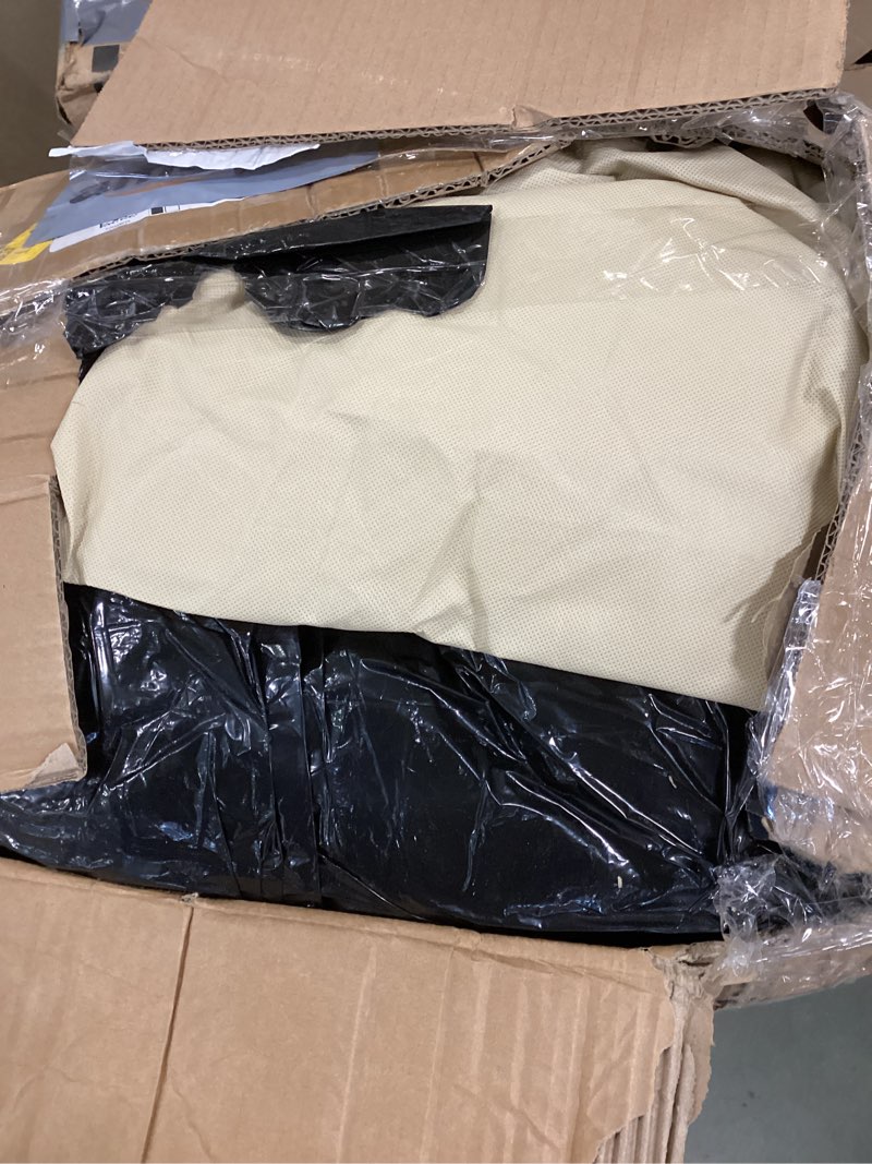 Condition photo showing As Is for Travel Trailer RV Cover 18' ~ 20', Upgraded 7-Layer Top Camper Cover, Waterproof & Windproof Trailer Cover with Tongue Jack Cover and Gutter Cover 18' ~ 20' Travel Trailer RV Cover