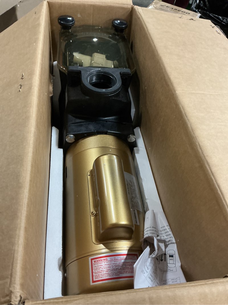 Condition photo showing As Is for w3sp2615x20 single speed super pool pump - 2hp, 110/220v | compatible with hayward sp2615x20 super pump for in-ground pool and spa, quiet operation & leak-resistant w3sp2615x20-2hp