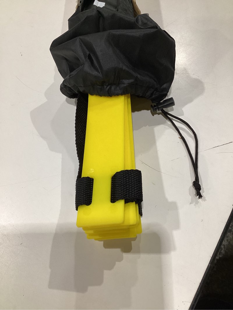 Condition photo showing Good Condition for Yes4All Agility Ladder Speed Training Equipment, Adjustable Football Ladder for All Ages with Carry Bag, Durable, Portable, Multiple Colors & Rungs B. 12 Rung - Yellow