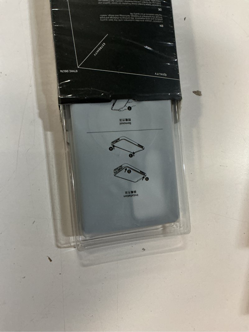 Condition photo showing New/Like New for casekoo patented 360° spin magnetic stand for samsung galaxy s25 ultra case [18ft military drop protection] [compatible with magsafe] matte translucent slim s25 ultra case 6.9'' 2025, black | patented, 360° spin, magnetic stand, matte translucent samsung galaxy s25 ultra case black