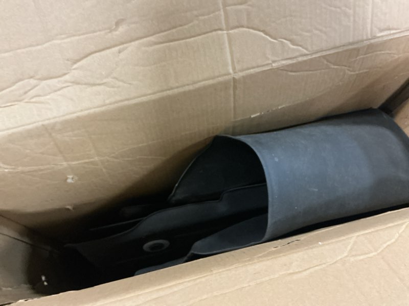 Condition photo showing As Is for oedro floor mats compatible with 2005-2011 toyota tacoma double cab, custom fit front & 2nd seat 2 row floor liner set - black tpe all-weather guard 2005-2011 double cab