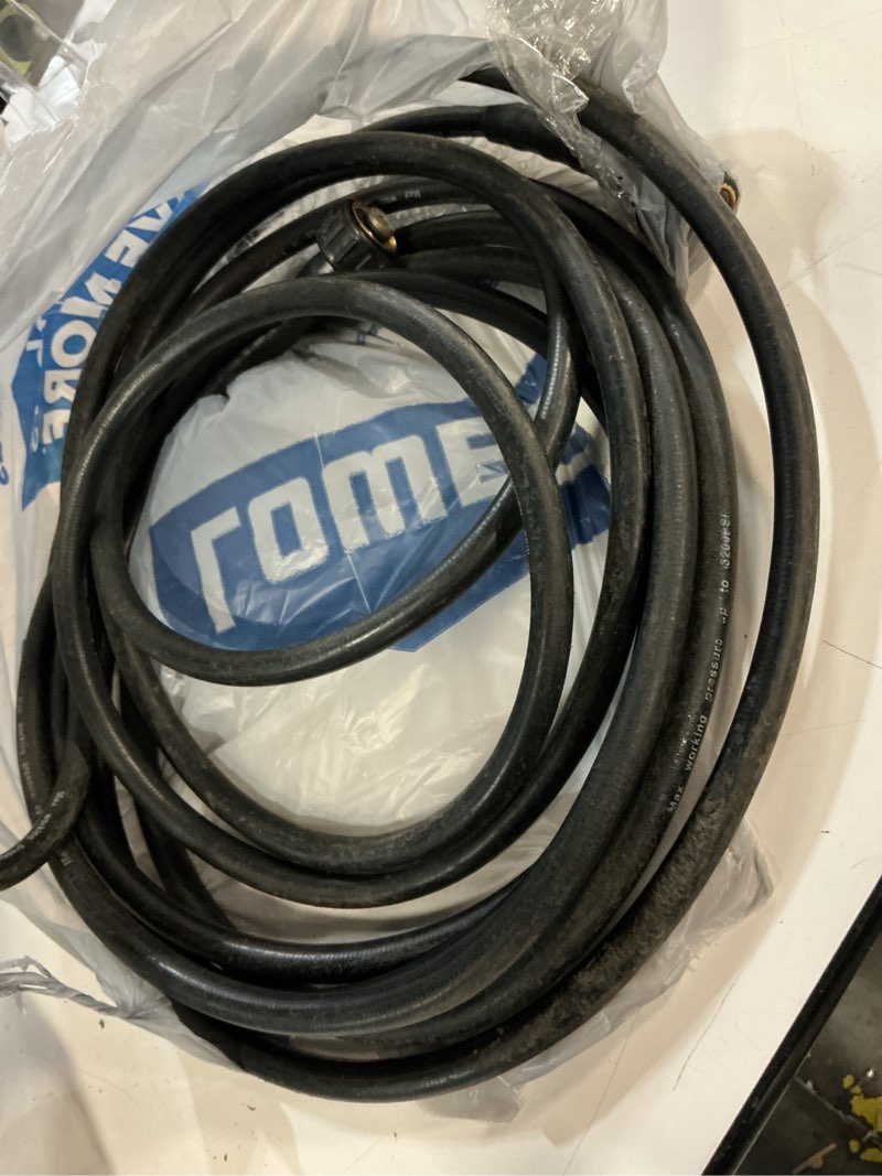 Condition photo showing As Is for surfacemaxx 1/4 in. d x 25 ft. l m22 replacement pressure washer hose 3200 psi