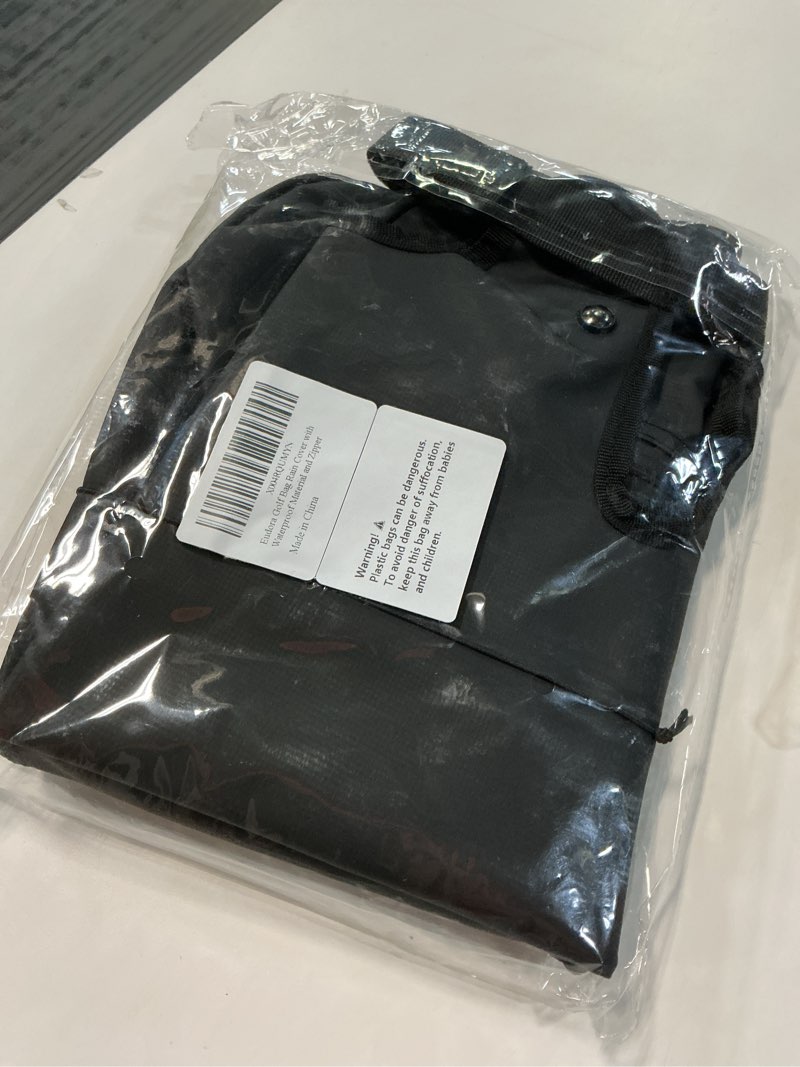 Condition photo showing New/Like New for Eudora Golf Bag Rain Cover Heavy Duty Waterproof/UV Resistance Universal Fit for 8.5-9.5 inch Golf Club Head Covers (Adjustable Hood cover)