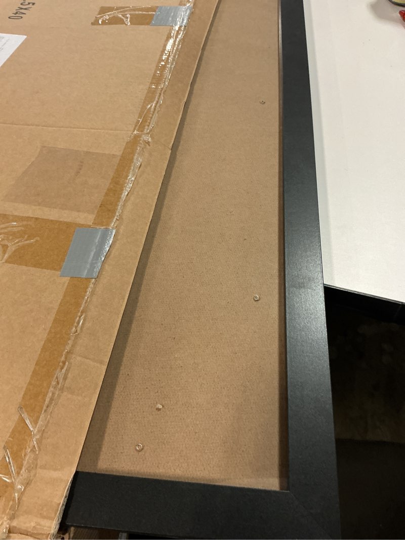 Condition photo showing Good Condition for Picrit 13.5 x 40 inch Poster Frame, Panoramic Photo Frame for Wall Mounting Diaplay, Black Black 13.5x40