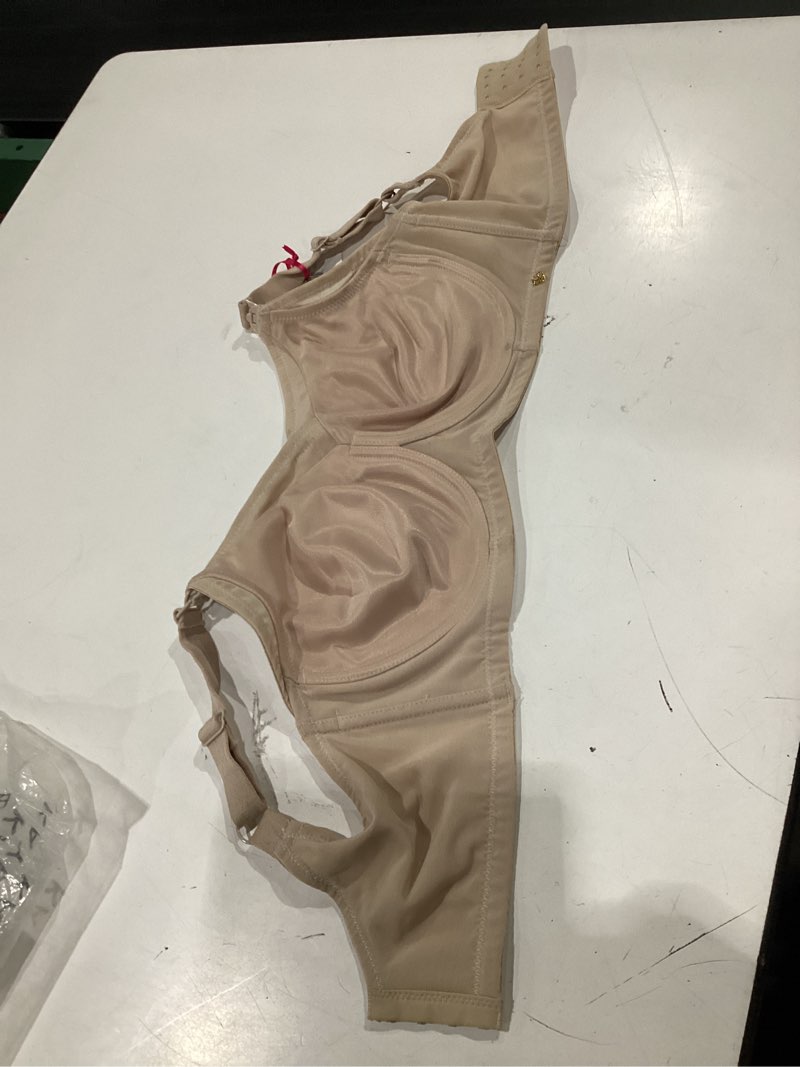 Condition photo showing New/Like New for | nd002f audrey | nursing bra | full coverage | clip down feature | seamless and sleek |breastfeeding essentials (30) 30b nude