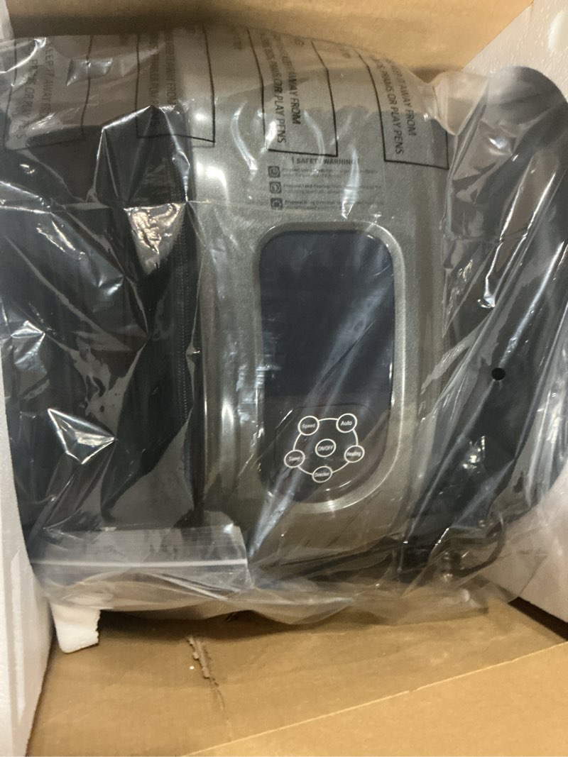Condition photo showing New/Like New for TISSCARE Shiatsu Foot Massager with Heat: FSA Eligible HSA Foot Massager for Neuropathy, Plantar Fasciitis and Pain Relief-Massage Feet/Leg/Calf/Ankle at Home/Office, Gifts for Women and Men(Gray)