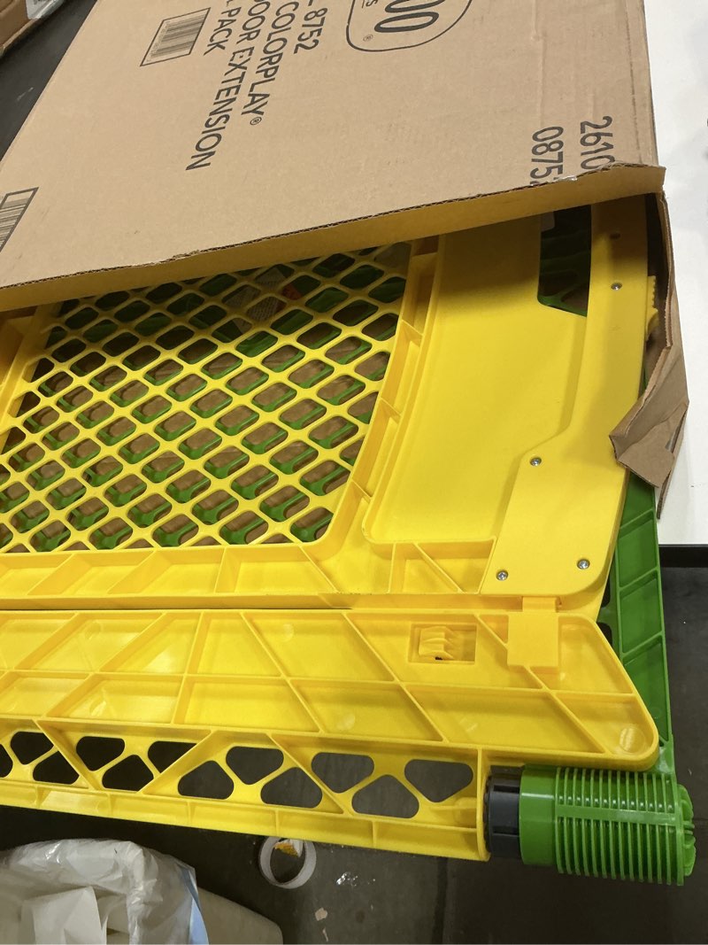 Condition photo showing Good Condition for Toddleroo by North States - Superyard Colorplay 2-Panel Door Extension: 65.5 Inch Play Yard Extension with Door - Works with Superyard Playpens - Colorplay 2-Panel Door Extension ColorPlay