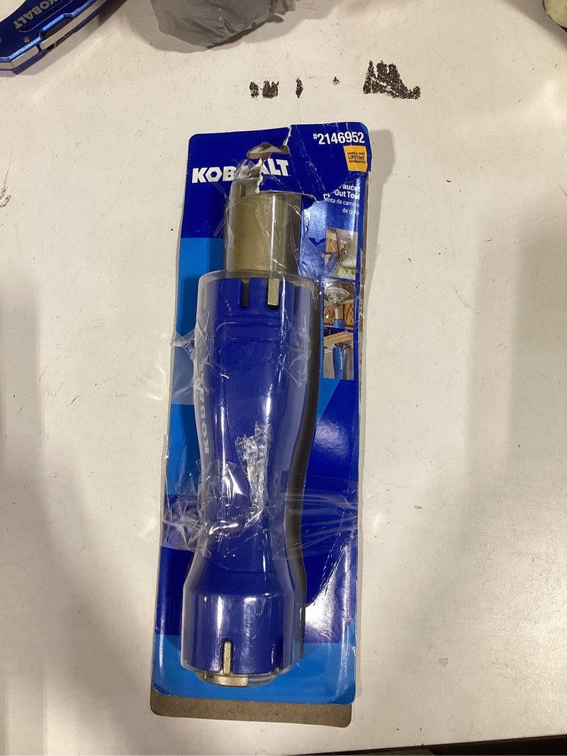 Condition photo showing As Is for kobalt faucet change-out tool