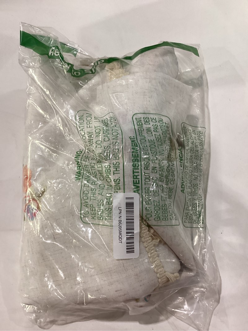 Condition photo showing Good Condition for cream linen tablecloth rectangle 60 x 84 inch colorful floral pattern embroidered table cloth with tassel heavy duty neutral vintage farmhouse thick faux burlap table cover for dining party holiday orange embroidered floral pattern 84" x 60" (rectangular)