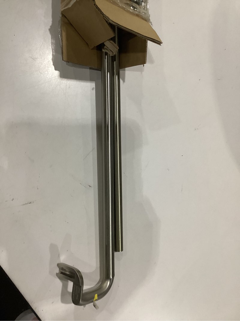 Condition photo showing As Is for umbra twilight expandable blackout curtain rod 48-88
