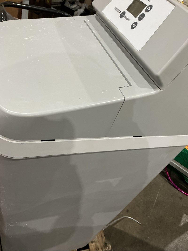 Condition photo showing As Is for whirlpool 33000 -grain water softener for hard water and iron reduction