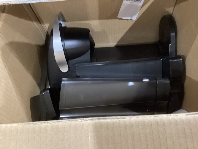 Condition photo showing As Is for keurig k-classic single serve k-cup pod coffee maker, with 3 brew sizes, 48oz removable reservoir, black