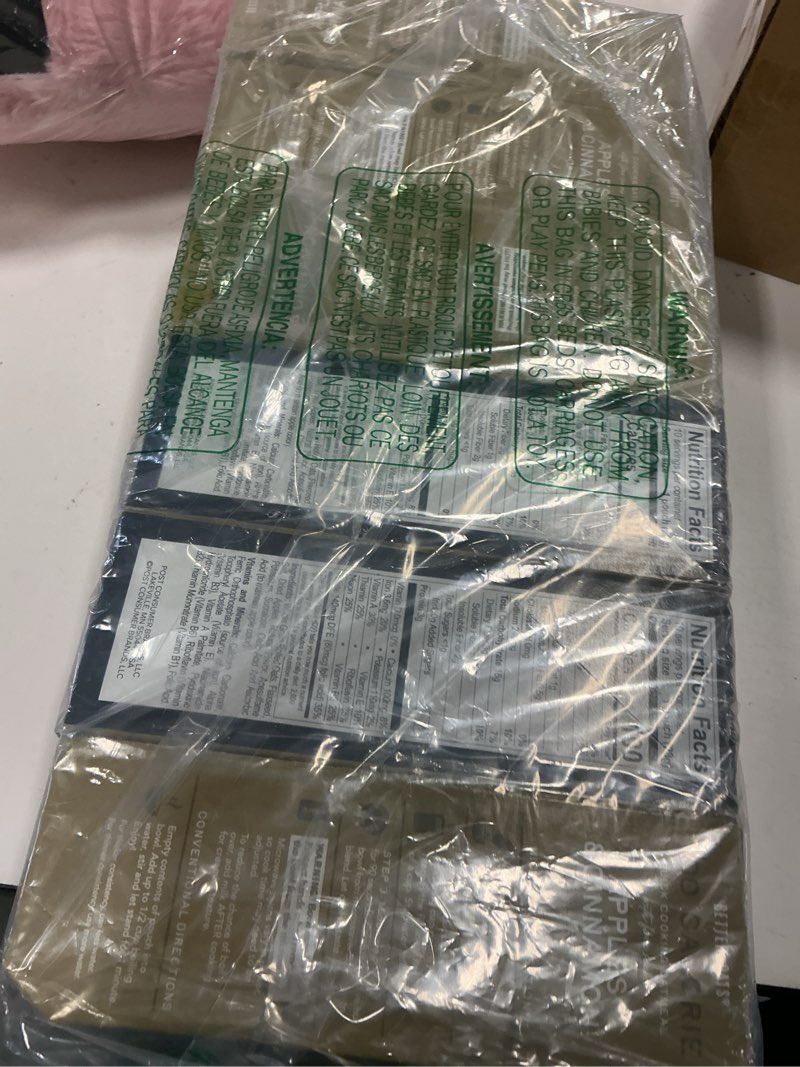 Condition photo showing New/Like New for (Best by sep 12 2025) Better Oats 100 Calorie Apples and Cinnamon Oatmeal Packets, Instant Breakfast with Flax Seeds and Natural Apple-Cinnamon Flavor, Quick Cooking, Box of 10 Pouches Apples & Cinnamon 9.8 Ounce (Pack of 6)