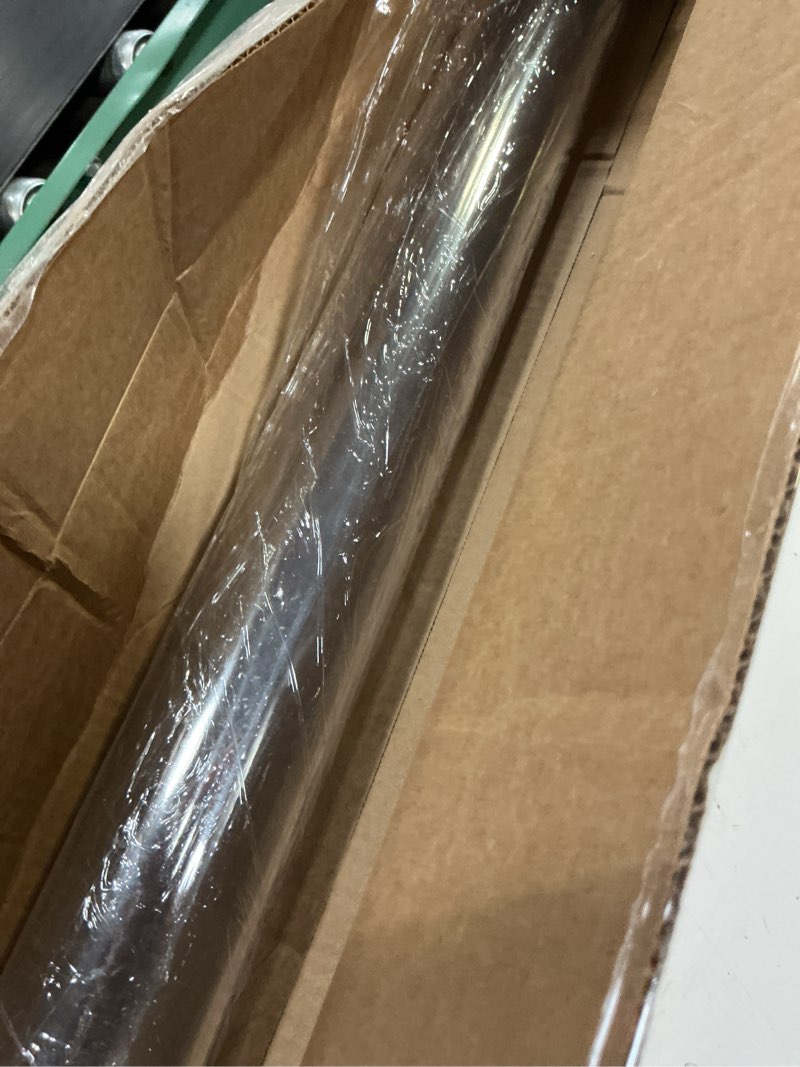 Condition photo showing Good Condition for ostepdecor clear table protector 24 x 36 inch, 2mm thick plastic table cover, waterproof pvc clear table cover protector, desk protector mat, writing desk pad for desktop, coffee & dining room table 24" x 36" (rectangular) crystal clear 2mm