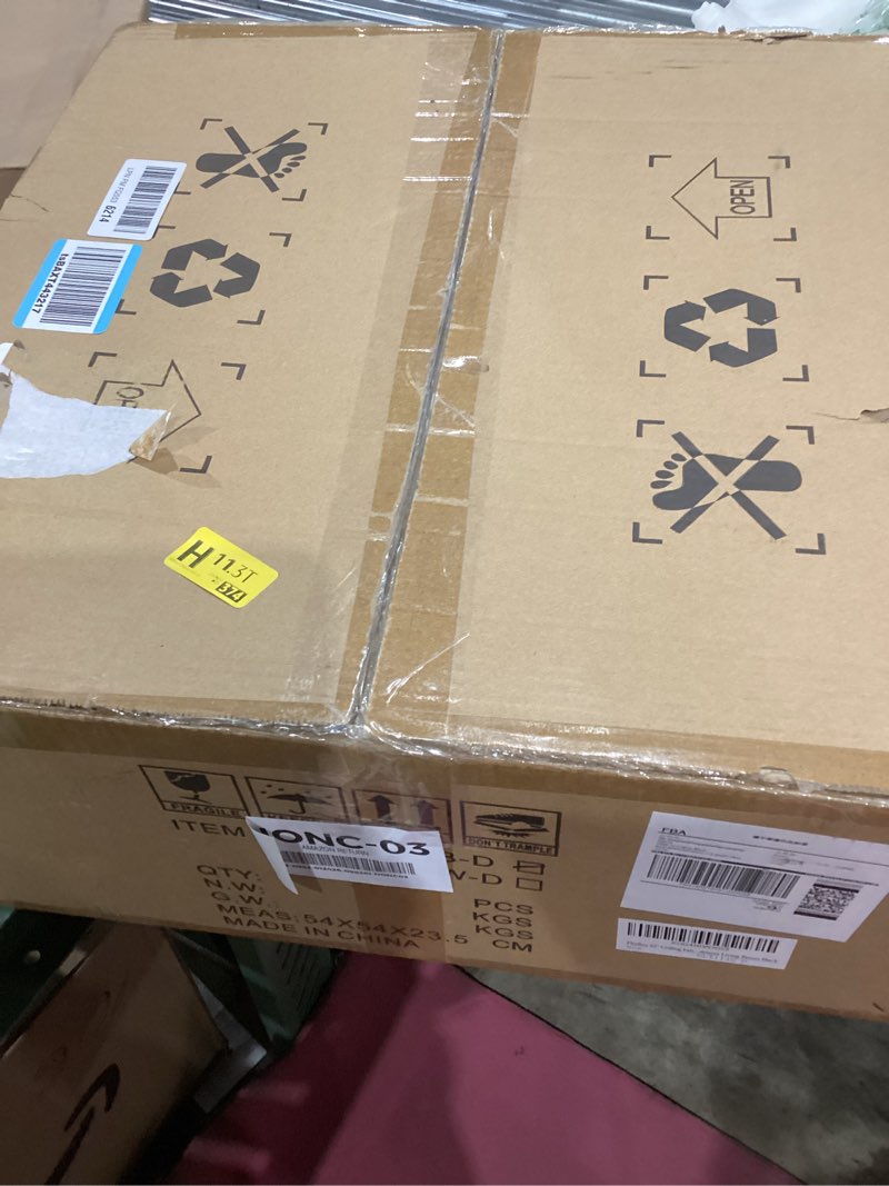 Condition photo showing Good Condition for 52'' Ceiling Fans with Lights and Remote, Modern Chandelier Ceiling Fan, Black Fandelier Ceiling Fans with Crystal Light, Quiet DC Motor for Bedroom Living Room Kitchen