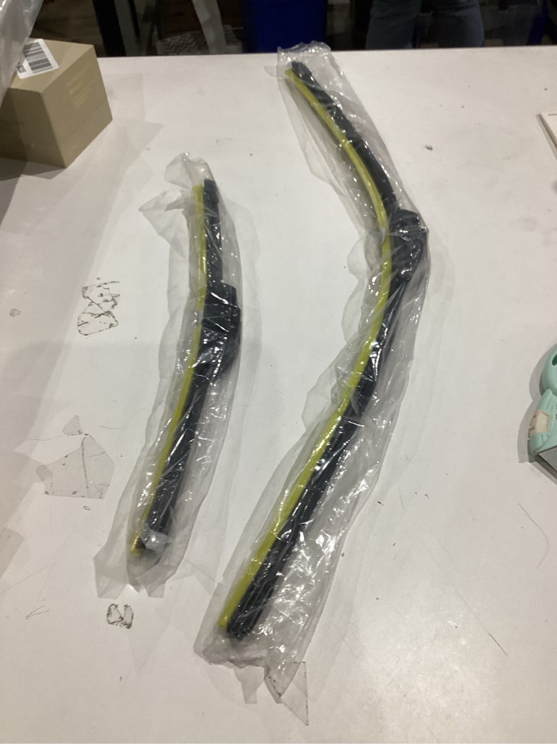 Condition photo showing As Is for 12 & 26 inch wipers