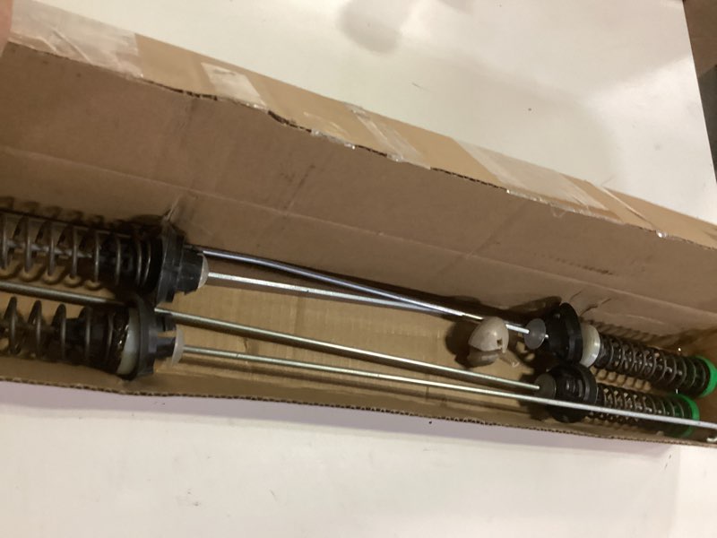 Condition photo showing As Is for 2025 upgraded w11130362 washer suspension rod kit fit for whirlpool may-tag washing machines, replace ps12347546 ap6262443 w10594080 w10735786 w10748956 part, for wtw5000dw2 wtw5000dw3 wtw5000dw1