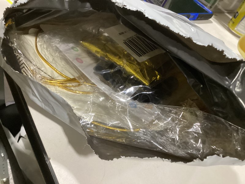 Condition photo showing Good Condition for Gatuida 1 Set Birthday Party Cone Hats Paper Birthday Hat for Adults Kids, Party Cone Caps and Plastic Blowers for Funny Baby Shower Supplies Photo Props