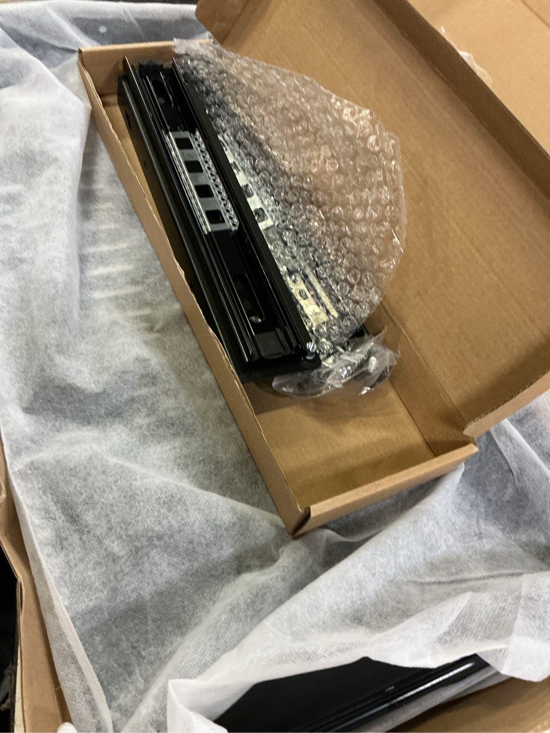 Condition photo showing Good Condition for 21 inch sliding under desk laptop mount tray with air vents | metal under desk slide out tray for laptop (21 inch)