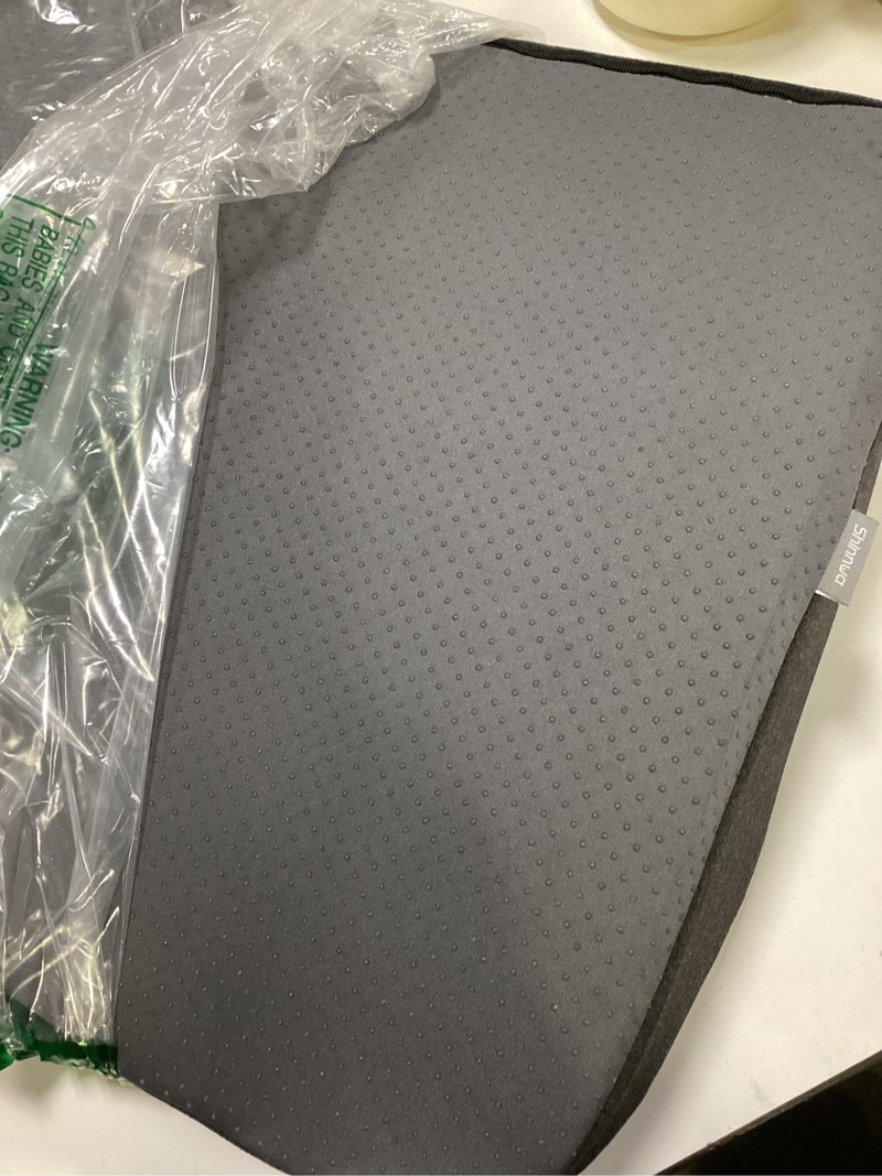 Condition photo showing Good Condition for Shinnwa Lumbar Support Pillow for Office Chair, Dual-Purpose Memory Foam Back Support Pillow and Seat Cushion 2-in-1, for Back Pain Relief, Car, Chair and Couch, Charcoal