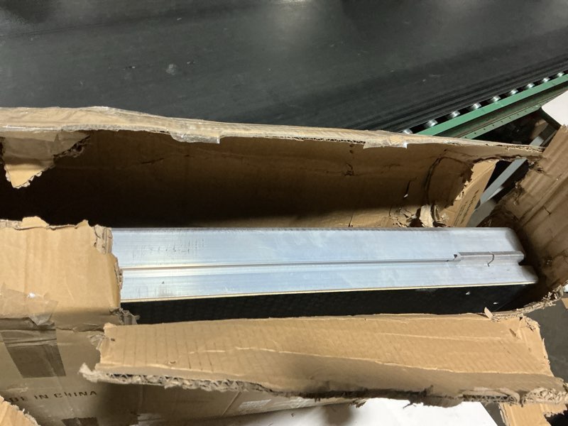 Condition photo showing As Is for Tandefio Portable Stage with Height Adjustable Riser (24" -40") Platform Modular System Stage Easy to Carry Assemble for Performances at School Auditoriums Concerts Restaurants Bars(1 Pcs,4 x 4 ft) 1 4 ft x 4 ft