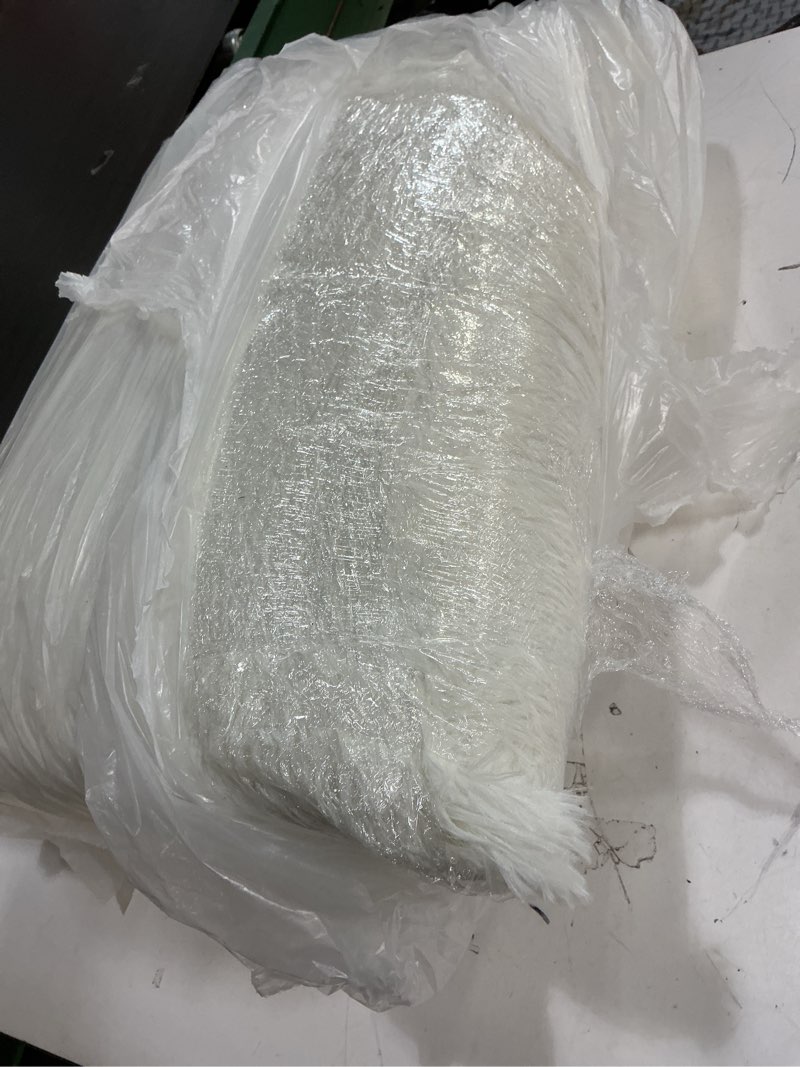 Condition photo showing Good Condition for 5x7 Rugs for Living Room, Large Fluffy Cream White Area Rugs for Bedroom, Soft Carpet Shag Kids Rug with 4 Non-Slip Rug Pads (5ft x 7ft, Cream White) Cream 5' x 7' (Rectangular)