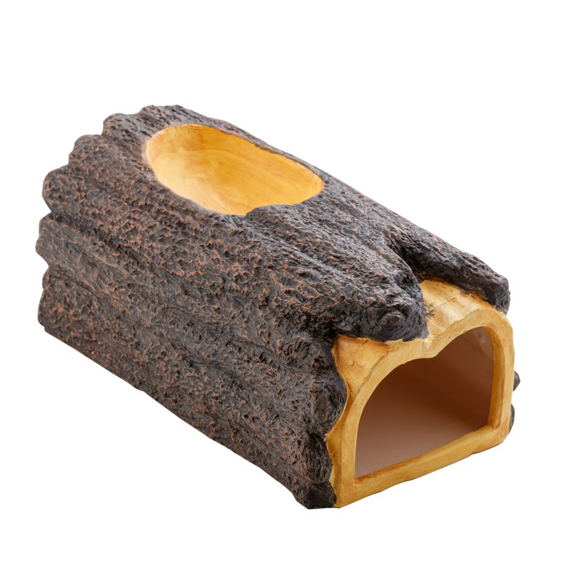 Exo Terra Wet Log - Large Moisture Retaining Ceramic hide 