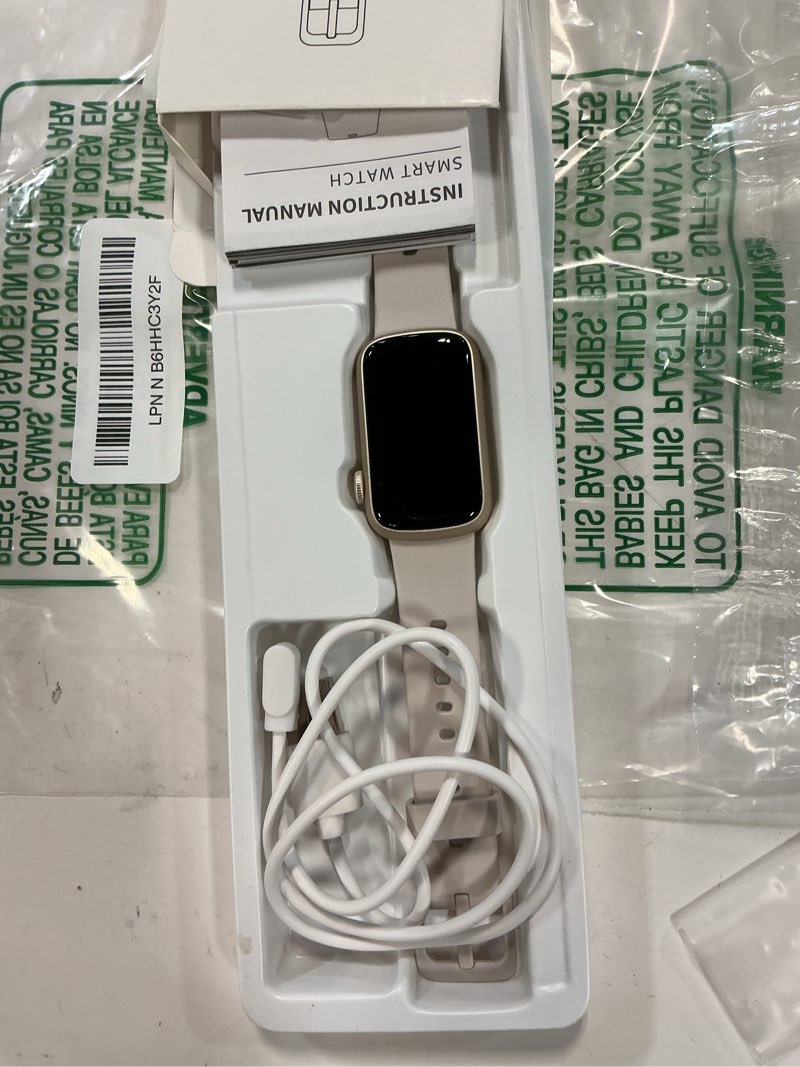 Condition photo showing Good Condition for IMFRCHCS Fitness Tracker,Smart Watch with 1.47" Touch Display,137+Sport Modes Fitness Watch with Heart Rate Sleep Monitor, Step Counter,IP68 Waterproof Activity Trackers for Women Men Starlight