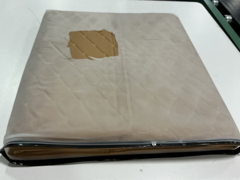 Condition photo showing Good Condition for Seat Back Protector + Large Capacity Pocket Storage Organizer,Preventing the Impact of Children Stepping on the Seat Backrest (Orange)