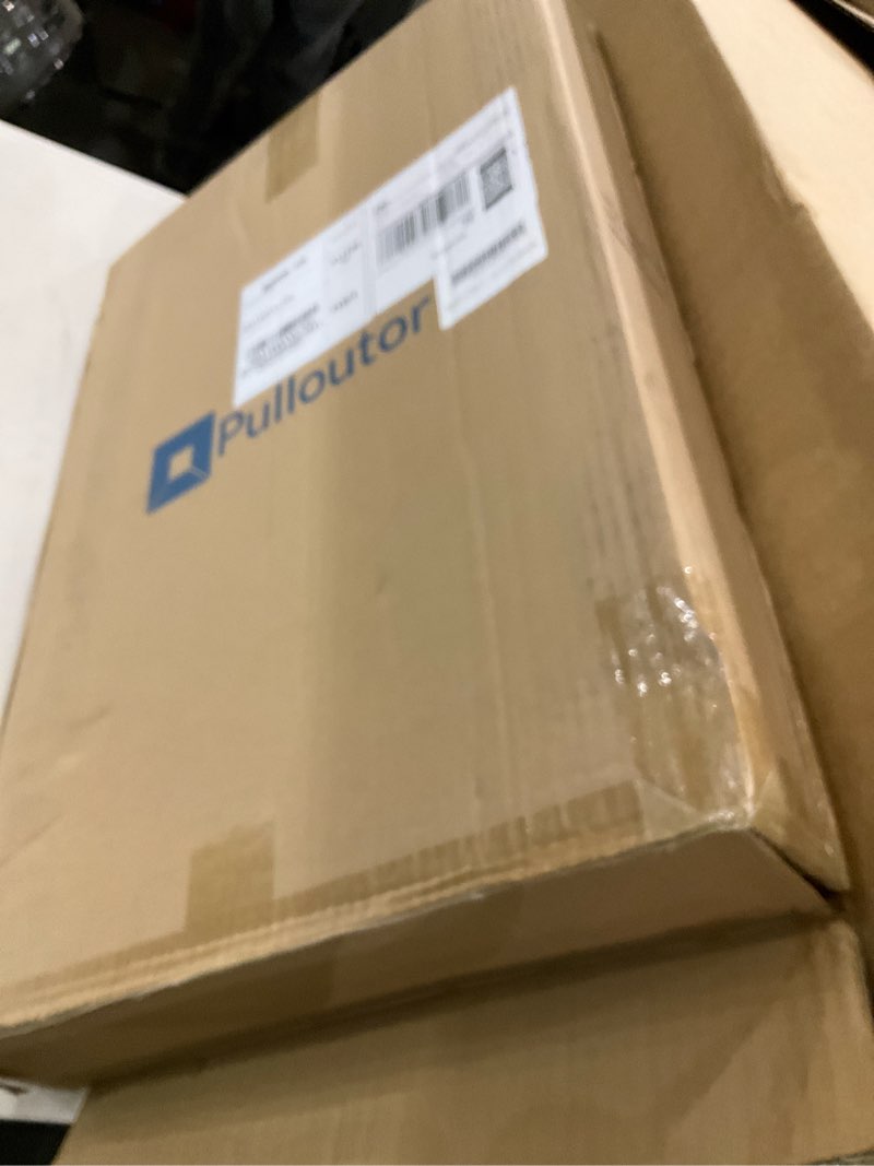 Condition photo showing As Is for Wooden Pull out Cabinet Organizer 14" W x 21" D x 3.35" H, Heavy Duty Slide Out Drawers Pull-Out Home Organizers for Kitchen Cabinets 14*21 in