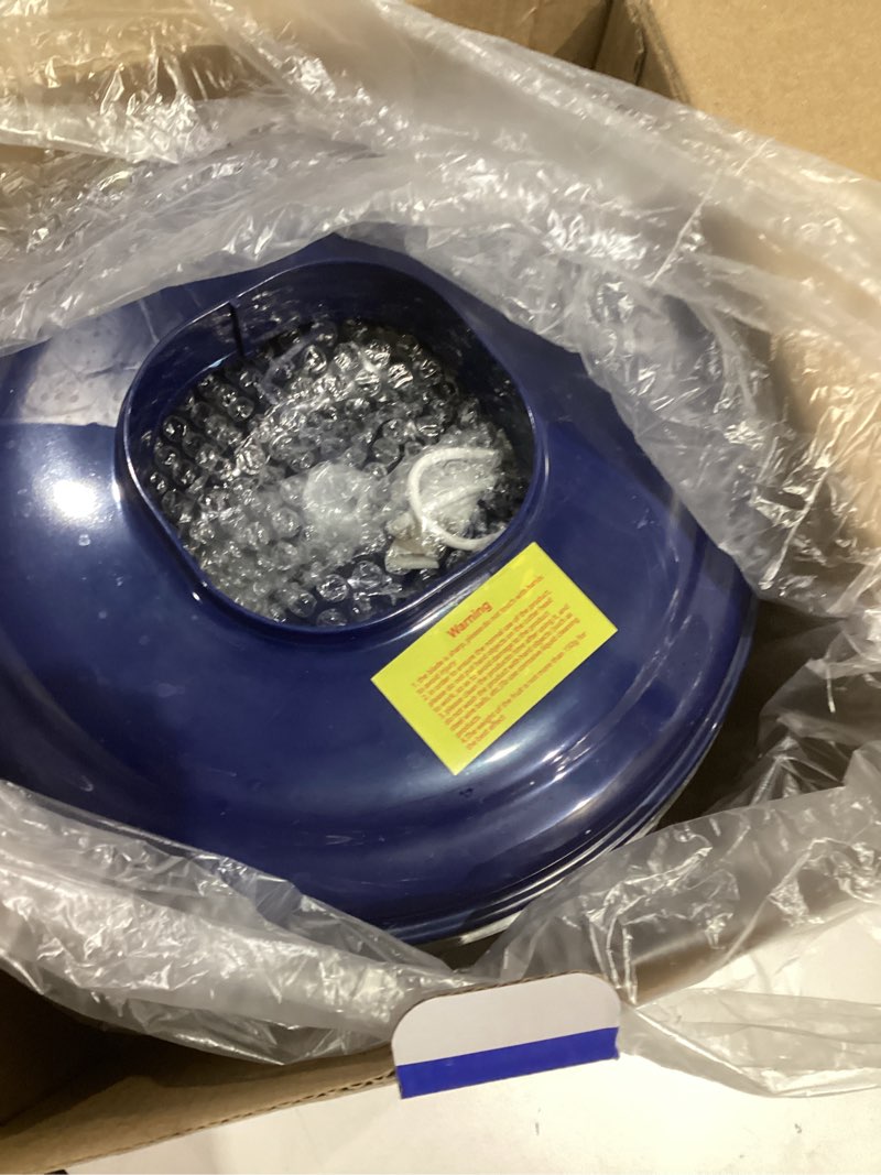 Condition photo showing As Is for garlic peeler machine, rechargeable electric peeler machine, fruit peeling tool for small fruits fast skin remover for grapes, cherry, and other small fruits, portable peeler