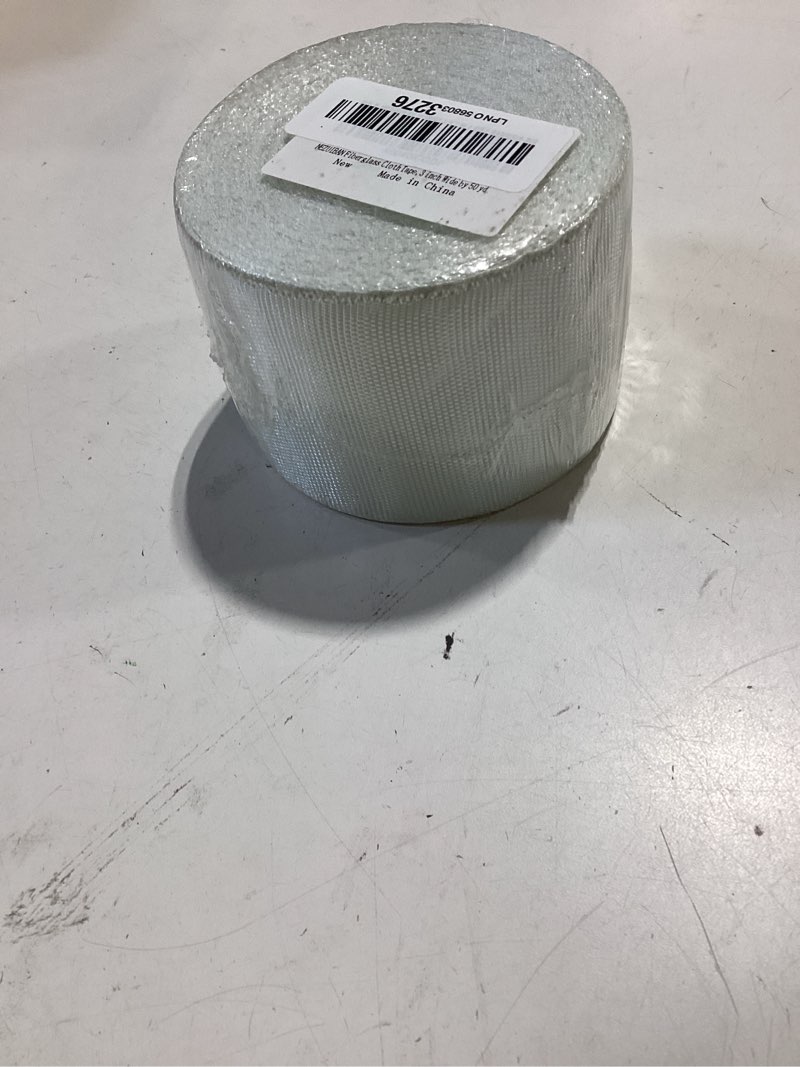 Condition photo showing As Is for nezuiban fiberglass cloth tape, 6 oz, 3 inch wide by 50 yd, woven fiberglass fabrics tape 3inch