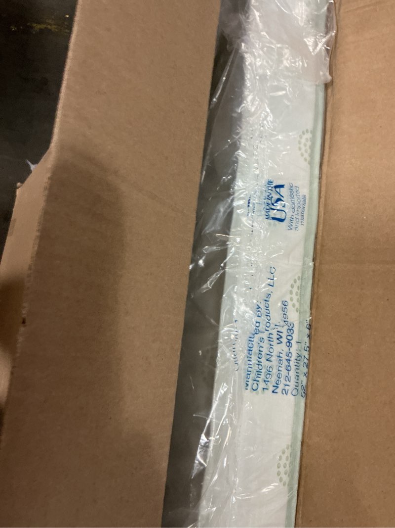 Condition photo showing New/Like New for Twinkle Galaxy 3-inch Mini/Portable Crib Mattress - Sustainably Sourced Fiber Core - Waterproof - GREENGUARD Gold Certified (Non-Toxic) - Trusted 10 Year Warranty