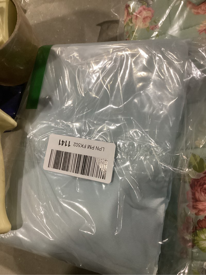 Condition photo showing Good Condition for Visioun Ocean Beach Coastal Seaside Shower Curtain for Bathroom 72W*72H Inch Nautical Summer Seacoast Beachy Waves Bathtub Decor Seascape Neutral Waterproof Polyester Fabric Set with 12 Hooks