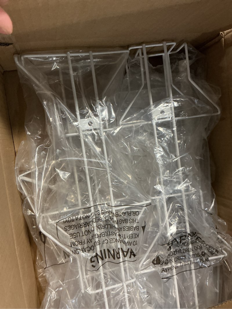 Condition photo showing Good Condition for greeting card display stand rotating rack holder, for postcard sticker holiday gift card retail, metal white