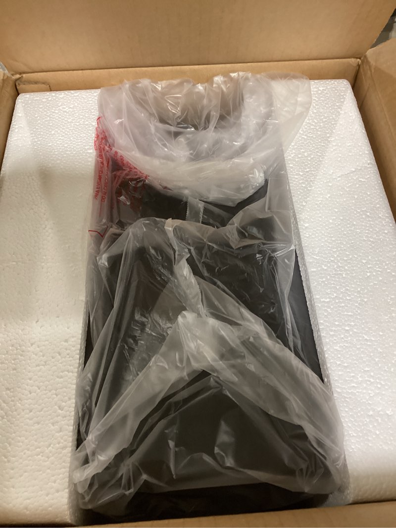 Condition photo showing New/Like New for Mini Fridge for Bedroom, 15 Litre/21 Cans Portable Mini Refrigerator with AC/DC Power for Office, Dorm and Car, Thermoelectric Electric Cooler & Warmer Skincare Fridge for Drinks, Food, Cosmetics Black