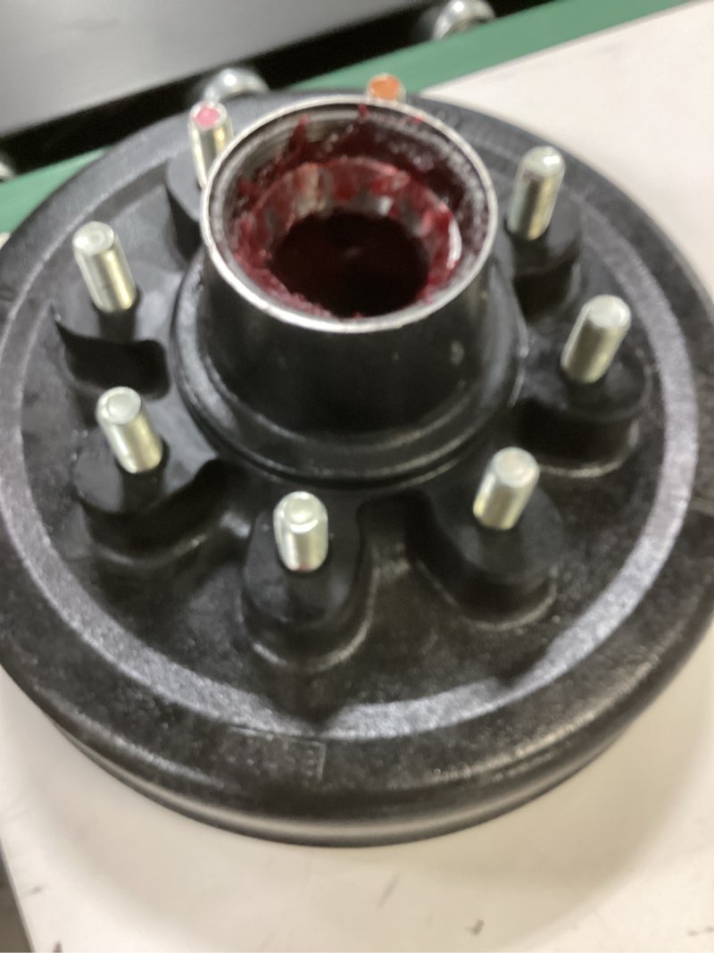 Condition photo showing As Is for LIPPERT HUB Assy - Brake HUB - 865H-9/