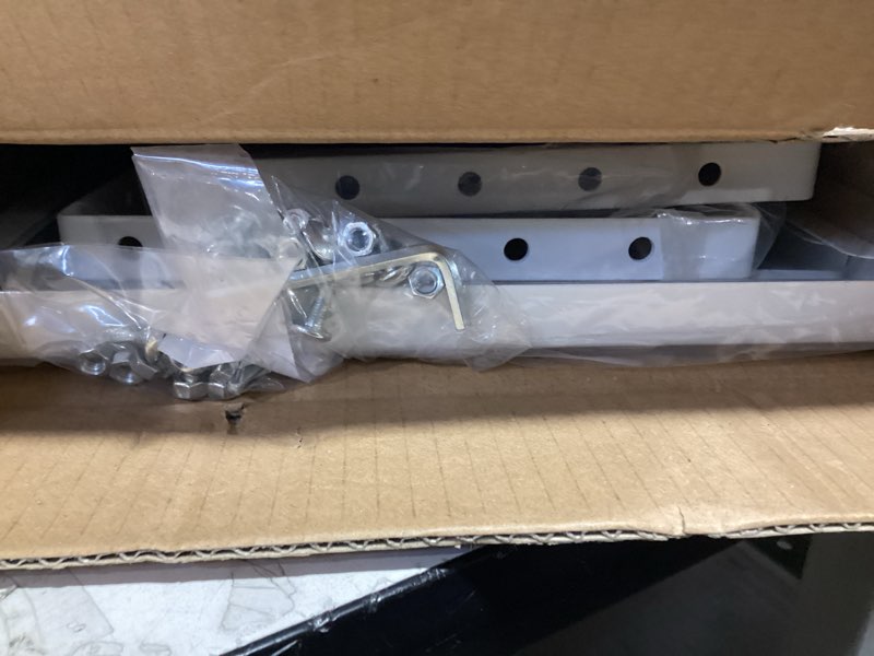 Condition photo showing Good Condition for Multi-Functional Metal Shoe Rack,Expandable Adjustable Stackable Kitchen Organizer,Metal Shelf risers for cabinets, Kitchens and Closet, Bathroom(3Packs/White/Large) White 3 PACKS/WHITE/LARGE