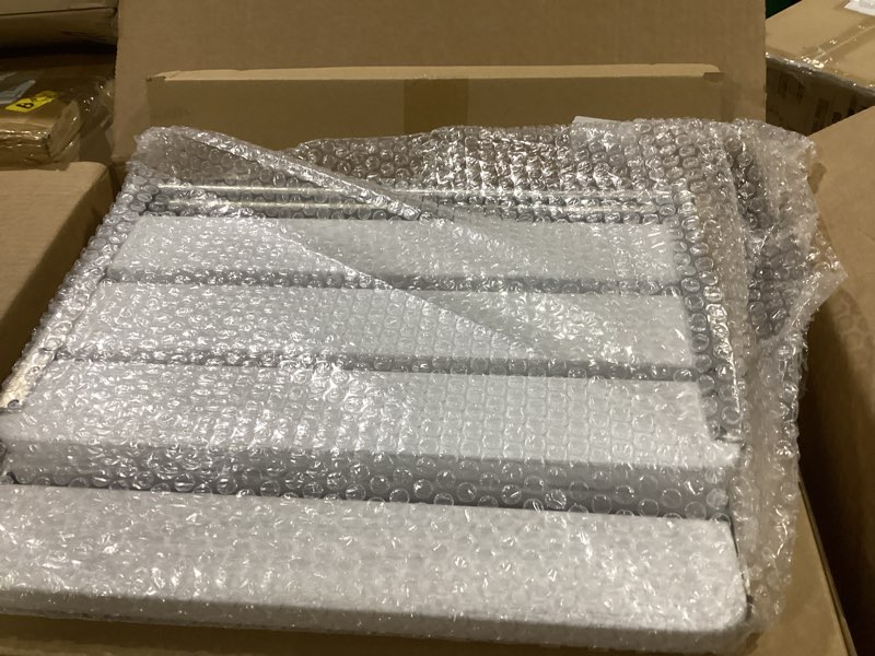 Condition photo showing As Is for 16 inchs foldable shower seat wall mounted, folding shower seat for adults, 400lbs max load for inside shower, small shower spaces (white) white 16 inchs