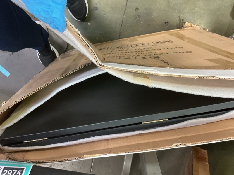 Condition photo showing Good Condition for Foldable Washer Dryer Countertop, 27.5" x 54" Laundry Countertop w/Non-Slip Mats, Washer and Dryer C