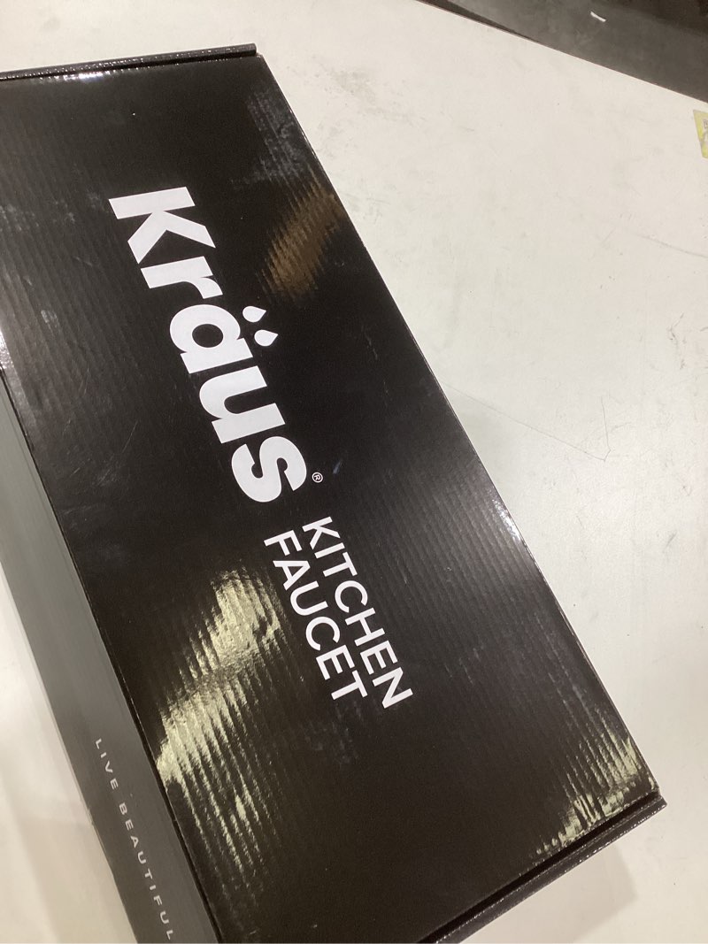 Condition photo showing Good Condition for KRAUS Purita 100% Lead-Free Kitchen Water Filter Faucet in Spot Free Stainless Steel, FF-100SFS Spot-Free Stainless Steel Filter Faucet