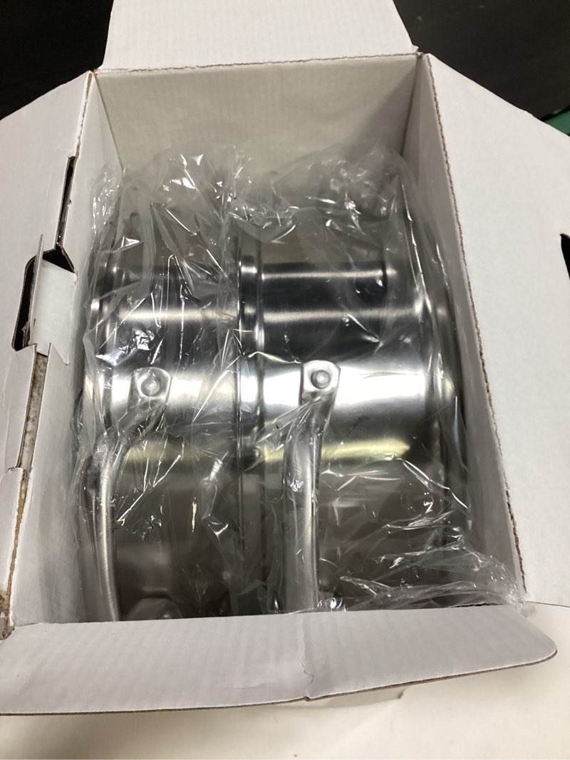 Condition photo showing Good Condition for vention 3 tier steamer pot stainless steel 11 inch, induction steamer for cooking tamales 8.1 qt, 28cm steam pot for dumplings and vegetables 3 tier steamer 11" 11 inch/8.1 qt