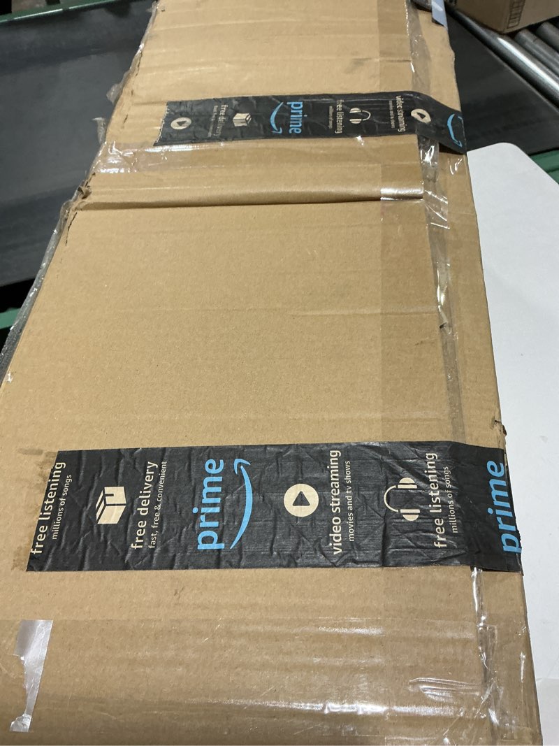 Condition photo showing Good Condition for 4ft Per-Lit Snow Flocked Christmas Tree, Artificial Christmas Tree with 150 Warm White Lights, 366 Branch Tips, Premium Green Full Xmas Tree for Easy Holiday Setup, Foldable Metal Base Prelit-flocked 4ft