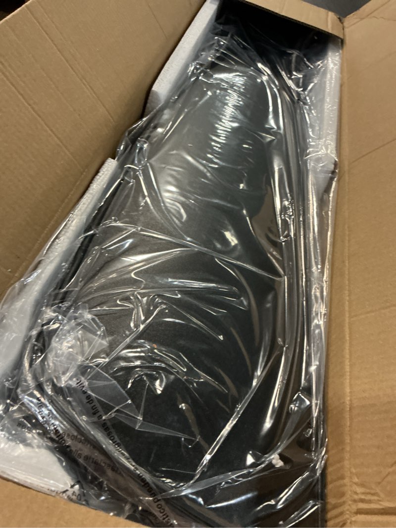 Condition photo showing New/Like New for ceiling fan without light: 52 inch outdoor fan for patios - black ceiling fan no light indoor - modern 3 blade fan with remote app control reversible 6 speed dc motor black 03 52 inch
