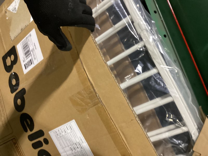 Condition photo showing Good Condition for Babelio Baby Gate for Stairs, Kitchen & Doorways, 26-43" W 28" H No Bottom Bar| Easy Installation| One-Handed Operation| Auto-Close| Hardware Mount (Drill Needed) Safety Dog/Pet Gate Indoor (White)